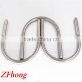 m6 m8 M10 M12 High Quality Zinc Hot Dipgalvanized 304 Stainless Steel u Bolt m6 thumbnail-3
