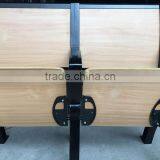 Cheap Attached Folding College School Student Desk and Chair HXFD002 thumbnail-6