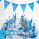 Bithday Party Kids Sets For Birthday Party Decorations Supplies with six pieces each