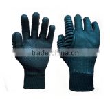 Heavy Duty Rubber Coated Safety Working Gloves for Construction