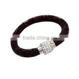 Hot Sale Fashion Multi-color Bio Magnetic Stardust Bracelet,mesh Crystal Charm Bracelet thumbnail-3