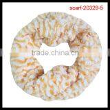 Ladies Winter Yellow Tube Scarf