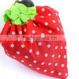 Polyester Recyle Strawberry Shape Shopping Bag for Market thumbnail-1