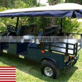 Cruise Car Brand Electric 4P American Utility Vehicle With 4'x3' Stake Bed thumbnail-1