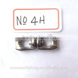 High quality stainless steel fishing rolling swivel joints(NO.4H)