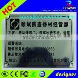 Good Quality Gold Plated Zinc Alloy Coin Nameplate thumbnail-4