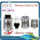 Paypal Acceptable !!! High Quality e Cig Atomizer Rba Monster Atomizer Wholesale thumbnail-1