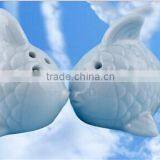 Wedding Favors Two Lovely Fishes Salt&Pepper Shakers thumbnail-5