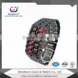 LED Black Watch Touch Screen Bracelet Watch Waterproof thumbnail-1