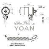 More Than 10000 Key Combination Scalable Cable LCD TV Lock thumbnail-3