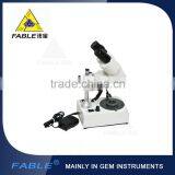 Wholesale Fable Generation 1st Straight Arm Type Gem Microscope With F19 Binocular Lens thumbnail-1