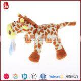 Eco-friendly Any Design Plush Pacifiers Custom Pacifier With Plush Toy thumbnail-1