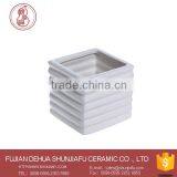 Creative White Ceramic Succulent Planters thumbnail-1