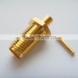 soldering SMA connectors for cable semi-rigid LMR240 -141 -086 cable good quality
