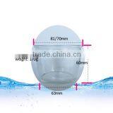 Round Shape Clear Glass Candle Holder Cheap Glass Cup for Candle Glass Candle Cup