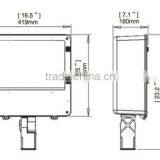 Die-casting Lamp Housing for 400W Metal Halide Shoebox Lights thumbnail-2