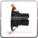 Adjustable Ceiling Down Light Recessed COB LED Downlight 9W 12W in Black Finish thumbnail-3