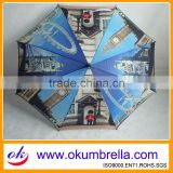 Heat transfer printing umbrella Russian umbrella