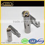Self-operational Pattern Round Iron Welding Furniture Door Hinge With Oil Filling Port thumbnail-5