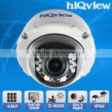 HIQ-5484 4-Megapixel Outdoor Vandal Proof Dome IP Camera thumbnail-1