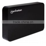 Manhattan Hi-Speed USB, SATA, 3.5 Drive Enclosure, Black