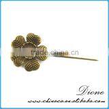 New Vintage Wholesale Antiqued Broned Brass Tray C&A Fashion Jewelry Findings thumbnail-6