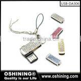 2016 Best Selling Jewelry Metal USB Flash Drive Usb Pen Drive 8gb(USB-DA306) thumbnail-3