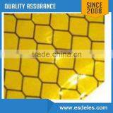 Transparent Grid Honey Comb PVC ESD Curtain With Conductive Ink thumbnail-3