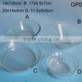 High Quality Transparent Glass Round Plat for Dinner thumbnail-1