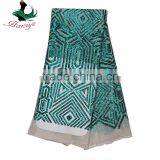 Haniye JLQ08-3/Newest African Net Lace With Sequins High Quality African Tulle Lace Fabric thumbnail-4