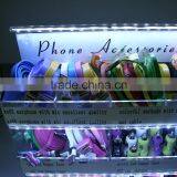 SSW-CA-101 Acrylic Head-set Counter Top Display With LED Lights thumbnail-5