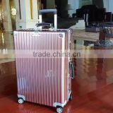 Business Classical Flight Aluminum Frame Trolley Luggage