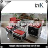 New Style Fashionable Heavy Duty Aluminum Carrying Truck Sofa Flight Case thumbnail-6