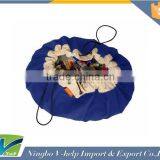 High Quality Portable Kids Canvas Toy Storage Bag Toys Organizer thumbnail-2