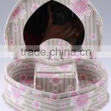 Wholesale Luxury Custom Hand Made Quality Display Mirrored Jewelry Box thumbnail-2