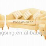 Simple Design Upholstery Fabric Sofa Set