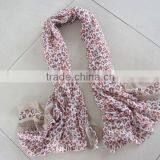 Turkish Printing Silk Scarf thumbnail-2