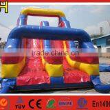 Original Red Inflatable Castle Slide For Sale thumbnail-3