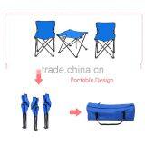 Folding Camping Picnic Outdoor Garden Party BBQ Dining Coffee Kitchen Foldable Table and Two Chair For Fishing thumbnail-4