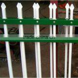 Galvanized and Pvc Coated Iron Art Garden Fence