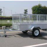 2015 hot sales !8x4 galvanised cage trailers galvanized trailer