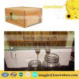 plastic beehive frame with foundation sheet,outflow beehive frame
