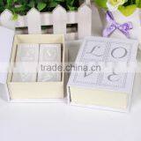 European and American Style Wedding Favor Candles Romantic Love Letter Book Candle thumbnail-1