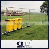 Crowd barrier fence systems