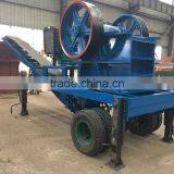 High Quality Stone Crushing Station Jaw Crusher, Diesel Engine Mobile Jaw Crusher for Sale thumbnail-5