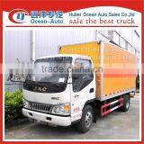 2 Axles Euro4 4x2 JAC Explosive Transport Truck thumbnail-1