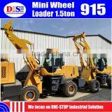 Hot Sale Wheel Loader in Europe 1500kg With CE - Chinese Wheel Loader ZLY915 Mini Front Loader thumbnail-1