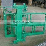 Good Quality Hydraulic Guide Rail Chain Lift Table For Goods Lifting thumbnail-4