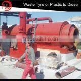 Good Quality Waste Tire Recycling Pyrolysis Plant/used Engine Oil Distillation Equipment thumbnail-4