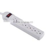 H30006 1 FT 6 Outlet Safety Surge Protector Grounded AC Wall Power Strip UL Listed thumbnail-2